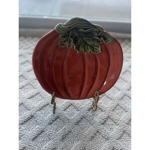 Pumpkin Decorative/Salad/Dessert Plate Better Homes& Gardens Heritage Collection